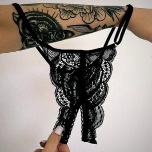 Less Abierta de Puntilla Tipo Rutera – Talle Único